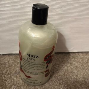 New Philosophy Snow Globe 3 in 1 Shampoo, Shower Gel, Bubble Bath UNISEX